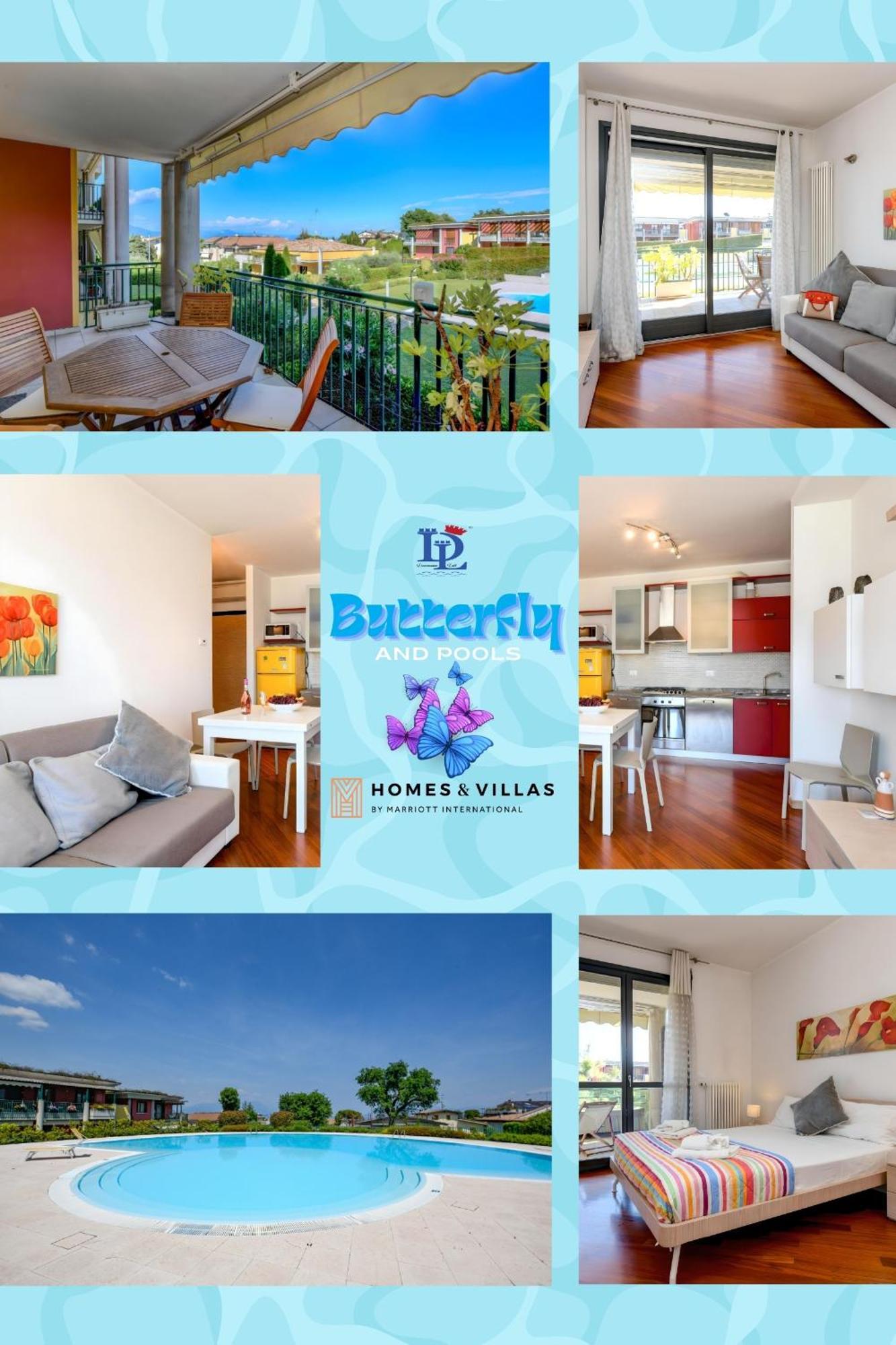 Desenzanoloft Official Partner Marriott Homes & Villas -Butterfly And 5 Pools Family Apartment Desenzano del Garda Exteriér fotografie